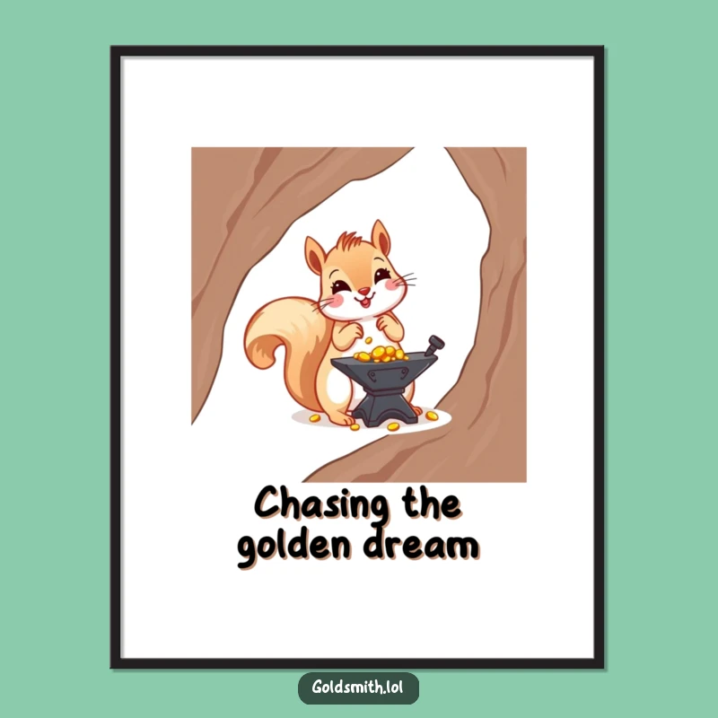 Free Printable Squirrel Art - Funny Downloadable DIY Decor